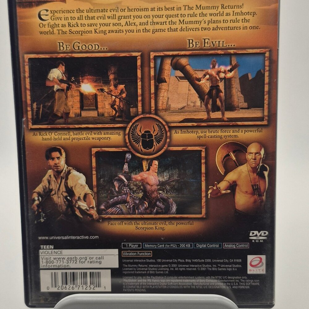 The Mummy Returns (PS2) - Picture 4 of 7